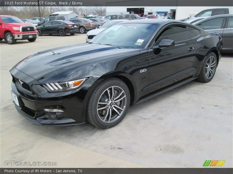 Black / Ebony 2015 Ford Mustang GT Coupe