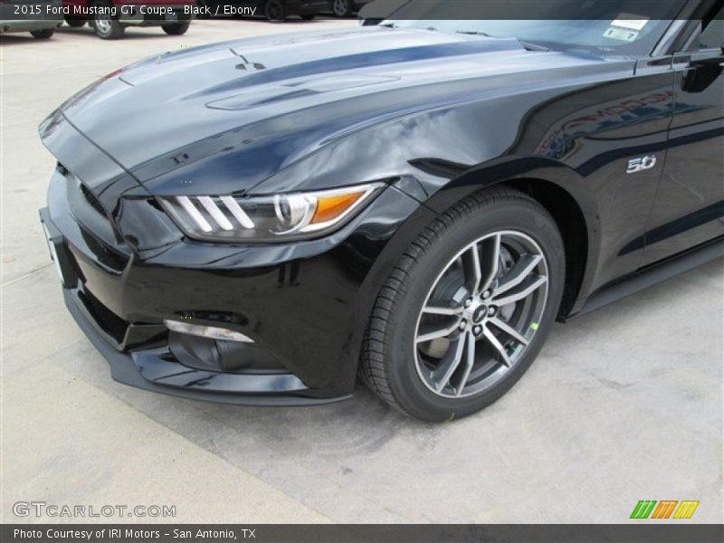 Black / Ebony 2015 Ford Mustang GT Coupe