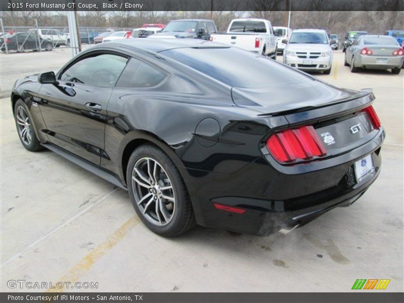 Black / Ebony 2015 Ford Mustang GT Coupe