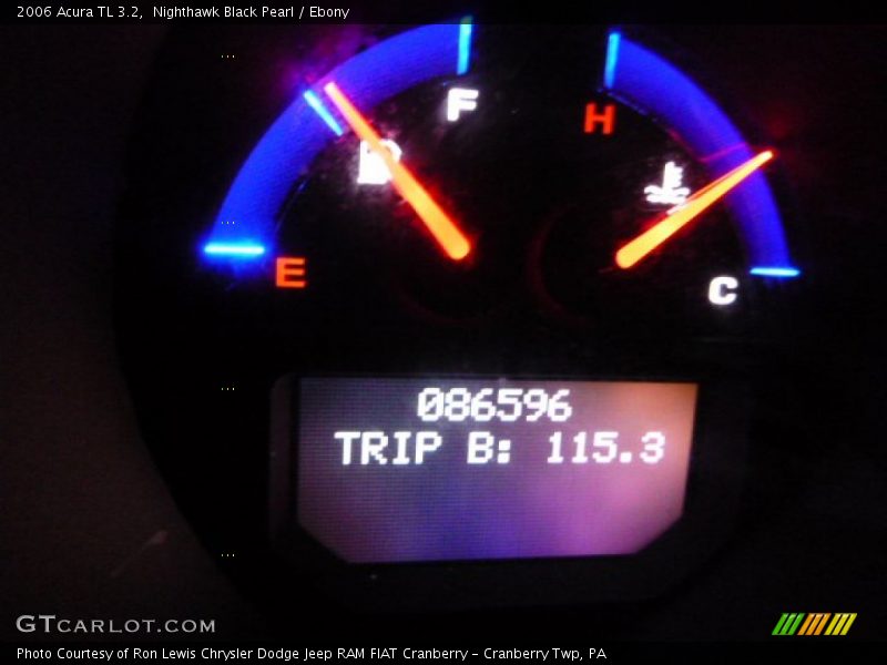 Nighthawk Black Pearl / Ebony 2006 Acura TL 3.2