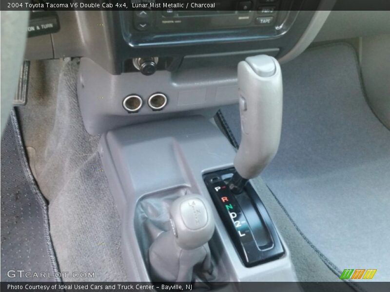 Lunar Mist Metallic / Charcoal 2004 Toyota Tacoma V6 Double Cab 4x4