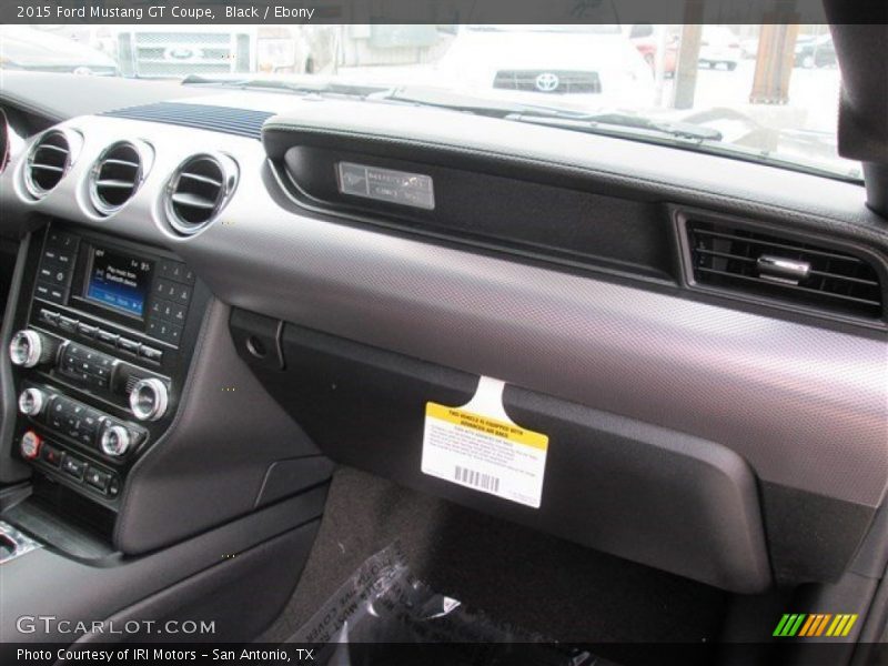 Black / Ebony 2015 Ford Mustang GT Coupe