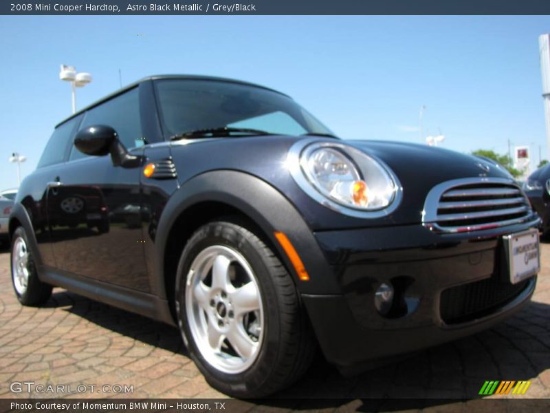 Astro Black Metallic / Grey/Black 2008 Mini Cooper Hardtop