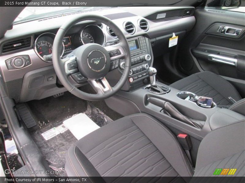 Black / Ebony 2015 Ford Mustang GT Coupe
