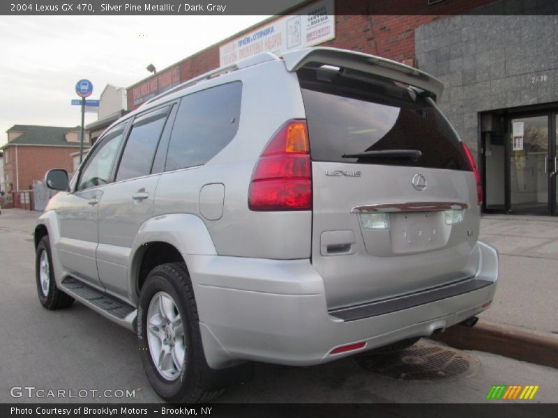 Silver Pine Metallic / Dark Gray 2004 Lexus GX 470