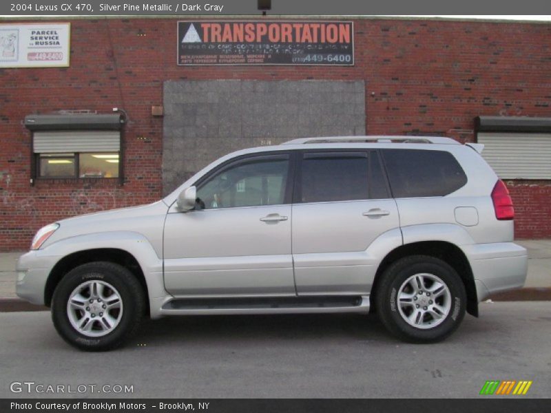 Silver Pine Metallic / Dark Gray 2004 Lexus GX 470