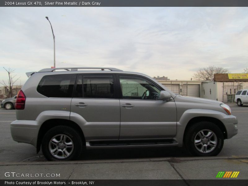 Silver Pine Metallic / Dark Gray 2004 Lexus GX 470