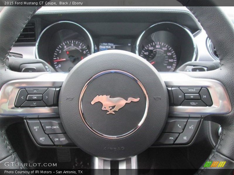 Black / Ebony 2015 Ford Mustang GT Coupe
