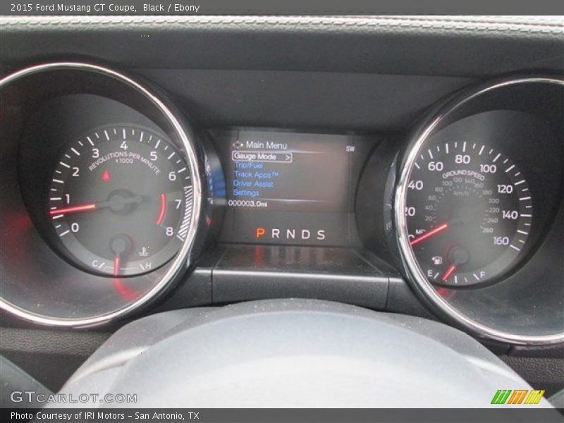 Black / Ebony 2015 Ford Mustang GT Coupe