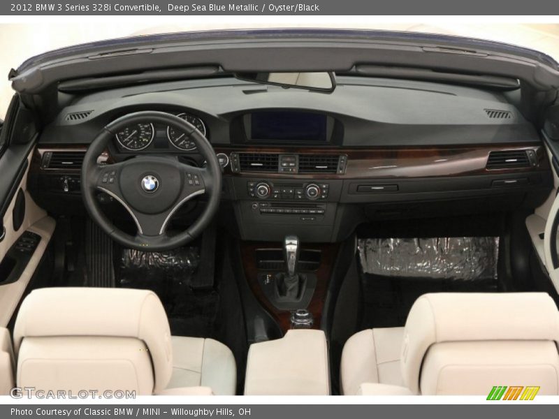 Deep Sea Blue Metallic / Oyster/Black 2012 BMW 3 Series 328i Convertible