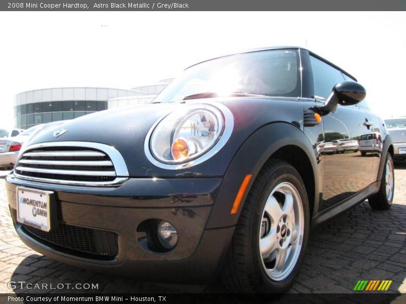 Astro Black Metallic / Grey/Black 2008 Mini Cooper Hardtop