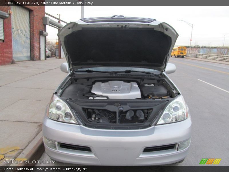 Silver Pine Metallic / Dark Gray 2004 Lexus GX 470