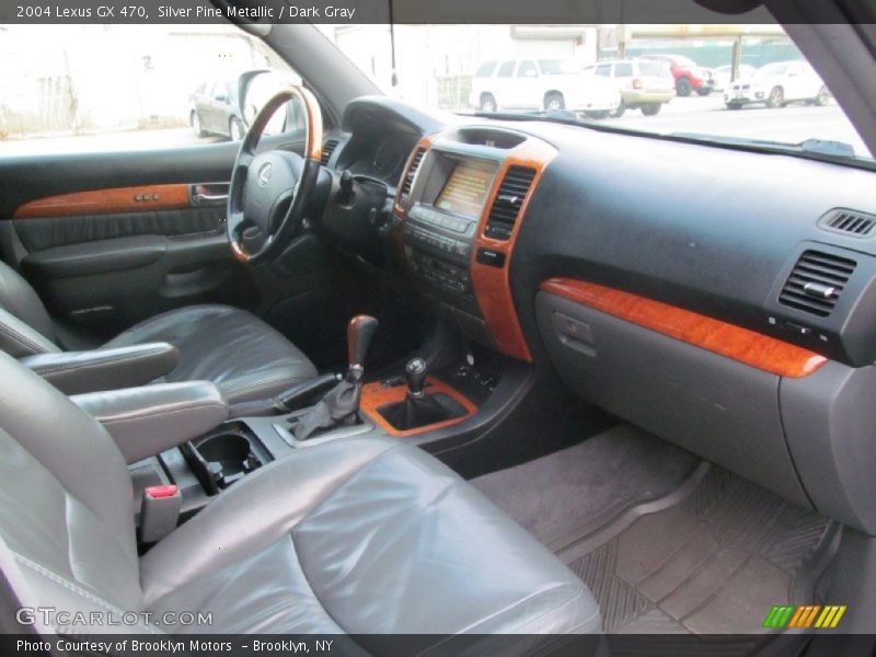 Silver Pine Metallic / Dark Gray 2004 Lexus GX 470