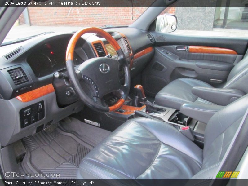 Silver Pine Metallic / Dark Gray 2004 Lexus GX 470