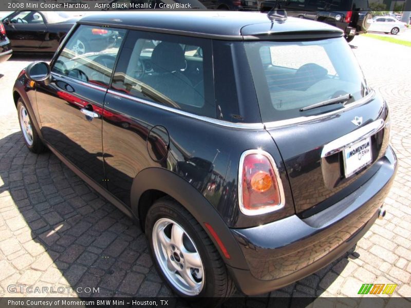 Astro Black Metallic / Grey/Black 2008 Mini Cooper Hardtop