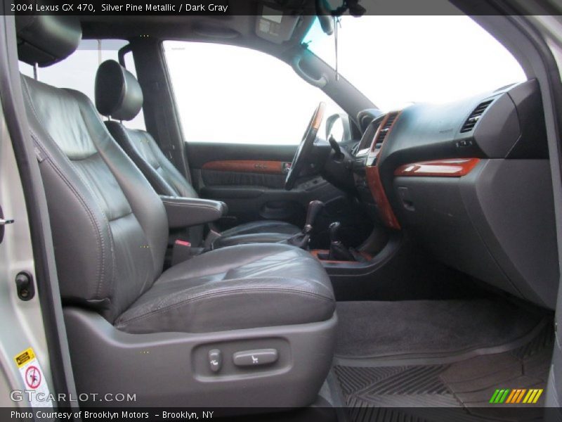 Silver Pine Metallic / Dark Gray 2004 Lexus GX 470