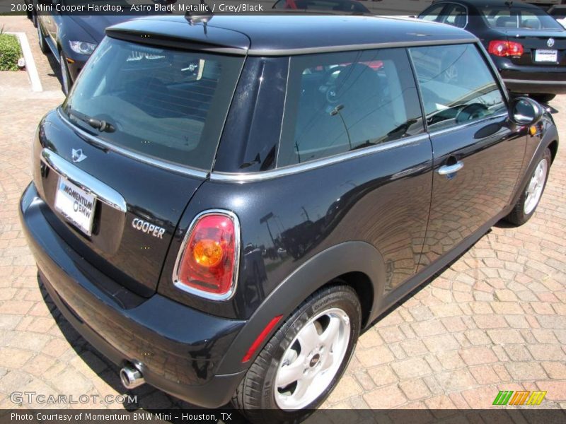 Astro Black Metallic / Grey/Black 2008 Mini Cooper Hardtop