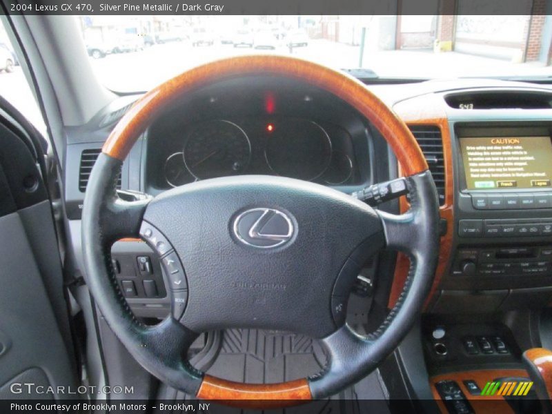 Silver Pine Metallic / Dark Gray 2004 Lexus GX 470