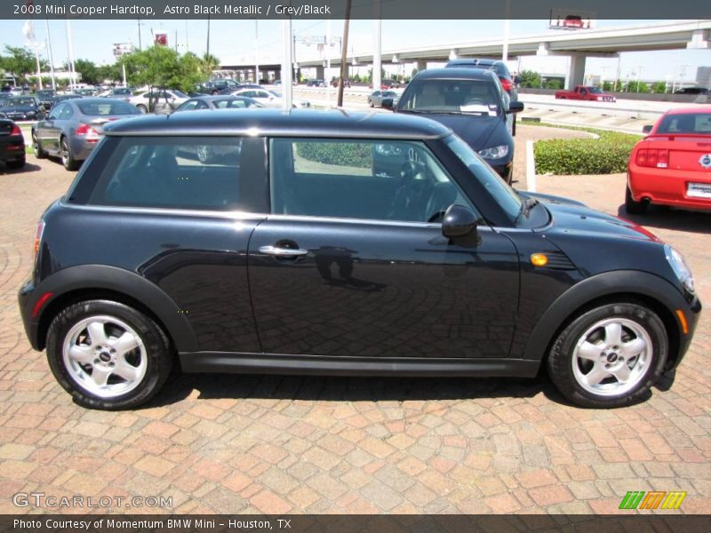 Astro Black Metallic / Grey/Black 2008 Mini Cooper Hardtop