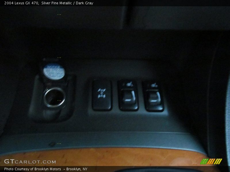 Silver Pine Metallic / Dark Gray 2004 Lexus GX 470