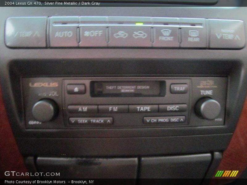 Silver Pine Metallic / Dark Gray 2004 Lexus GX 470
