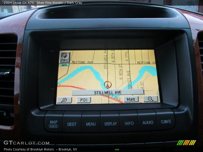 Silver Pine Metallic / Dark Gray 2004 Lexus GX 470