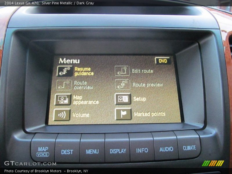 Silver Pine Metallic / Dark Gray 2004 Lexus GX 470