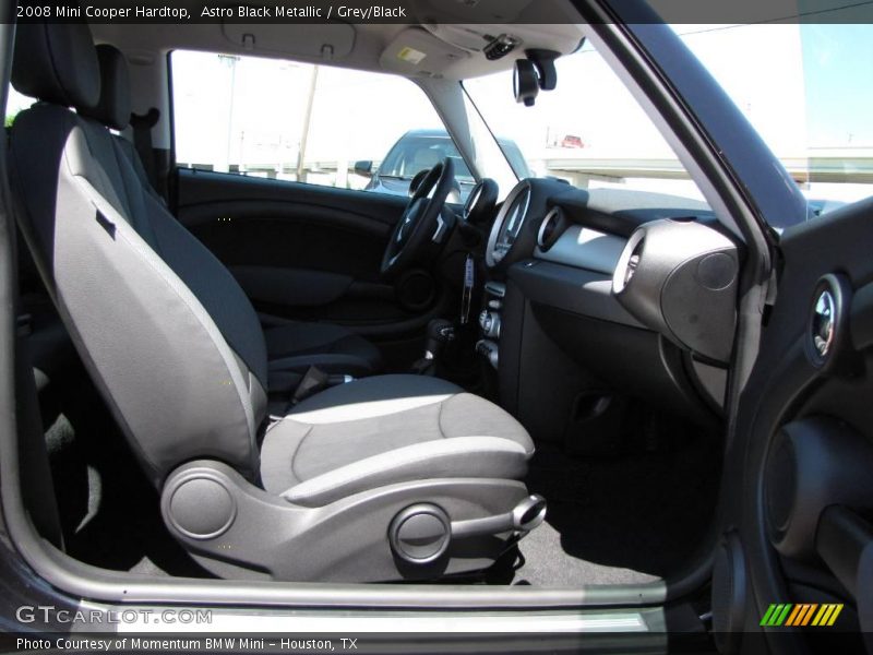 Astro Black Metallic / Grey/Black 2008 Mini Cooper Hardtop
