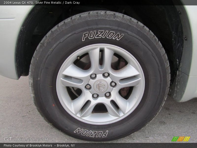 Silver Pine Metallic / Dark Gray 2004 Lexus GX 470