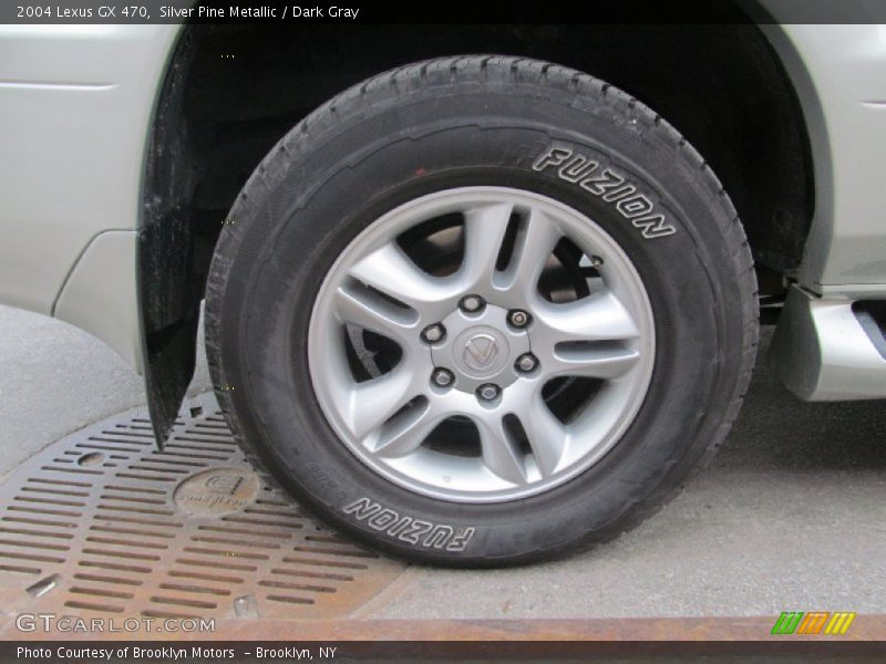 Silver Pine Metallic / Dark Gray 2004 Lexus GX 470