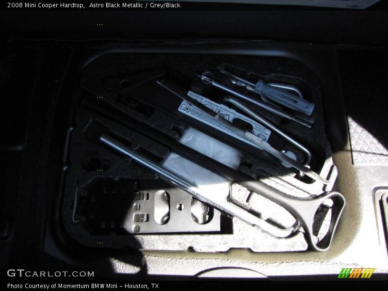 Astro Black Metallic / Grey/Black 2008 Mini Cooper Hardtop