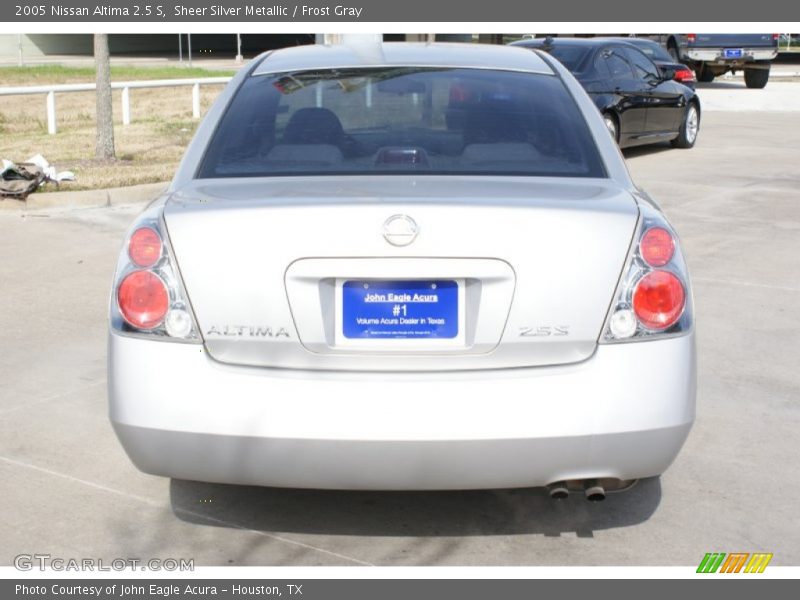 Sheer Silver Metallic / Frost Gray 2005 Nissan Altima 2.5 S