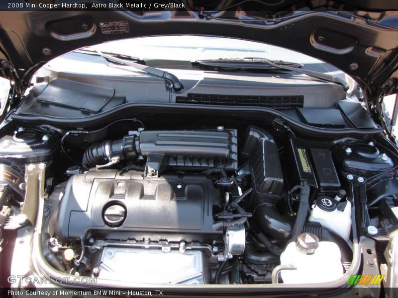 Astro Black Metallic / Grey/Black 2008 Mini Cooper Hardtop