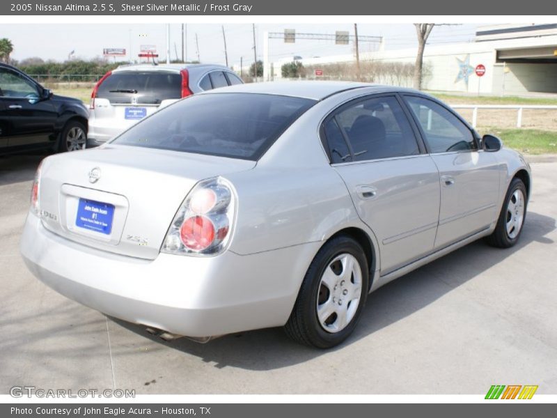 Sheer Silver Metallic / Frost Gray 2005 Nissan Altima 2.5 S