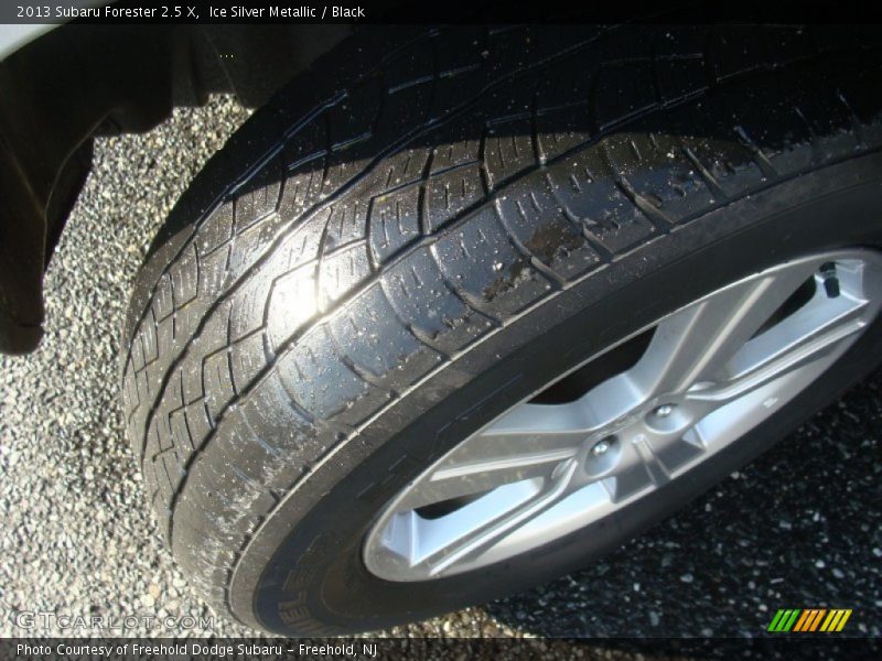 Ice Silver Metallic / Black 2013 Subaru Forester 2.5 X