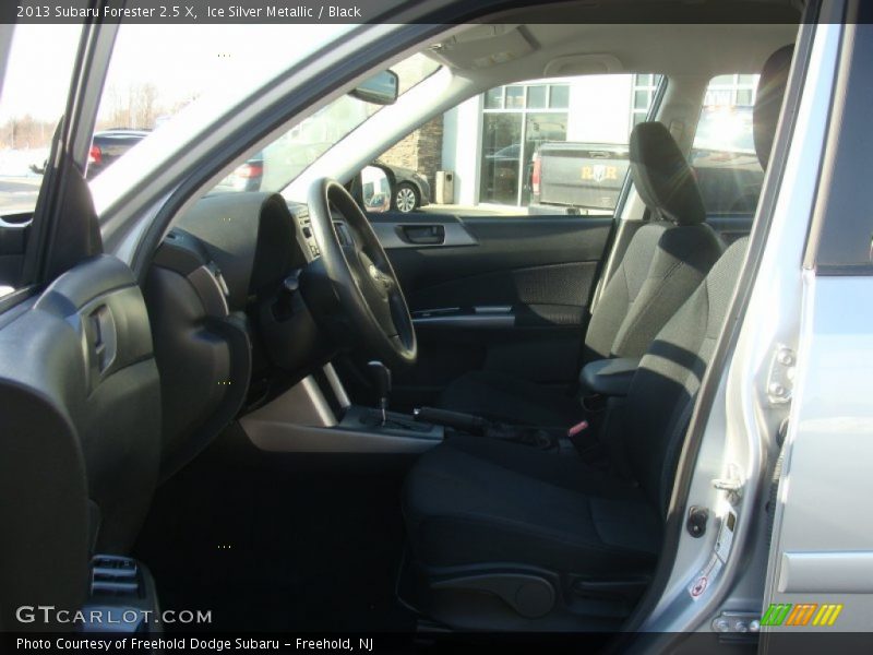 Ice Silver Metallic / Black 2013 Subaru Forester 2.5 X