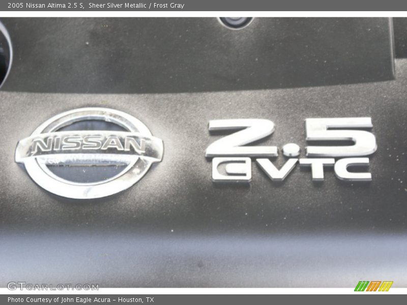 Sheer Silver Metallic / Frost Gray 2005 Nissan Altima 2.5 S