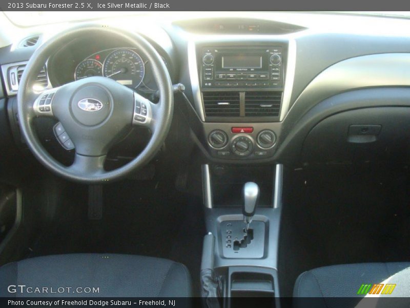 Ice Silver Metallic / Black 2013 Subaru Forester 2.5 X