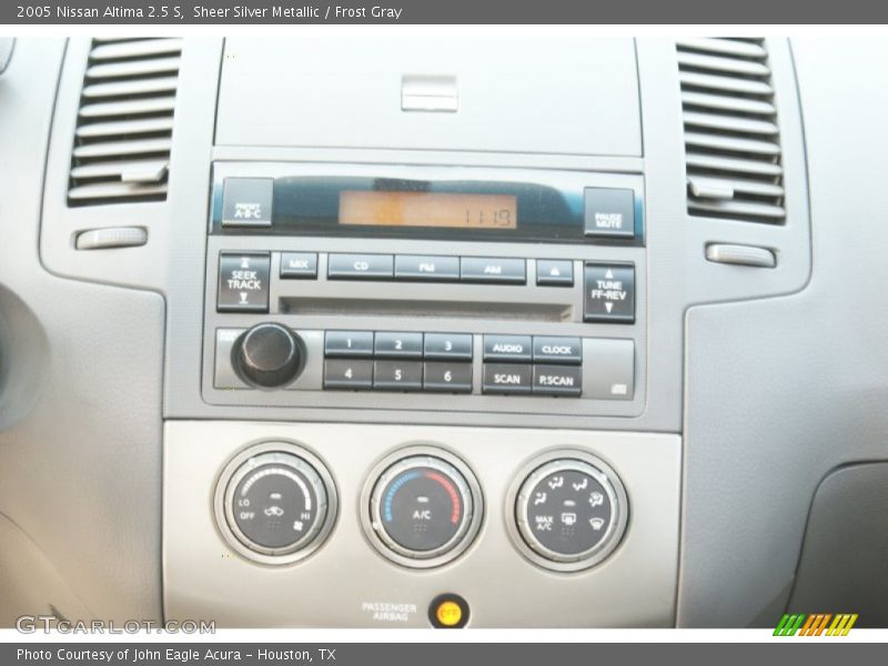 Sheer Silver Metallic / Frost Gray 2005 Nissan Altima 2.5 S