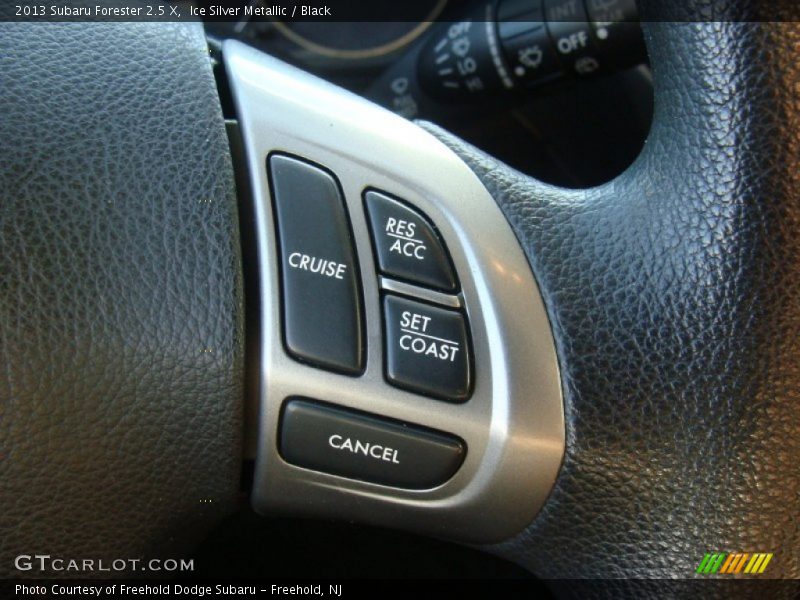 Ice Silver Metallic / Black 2013 Subaru Forester 2.5 X