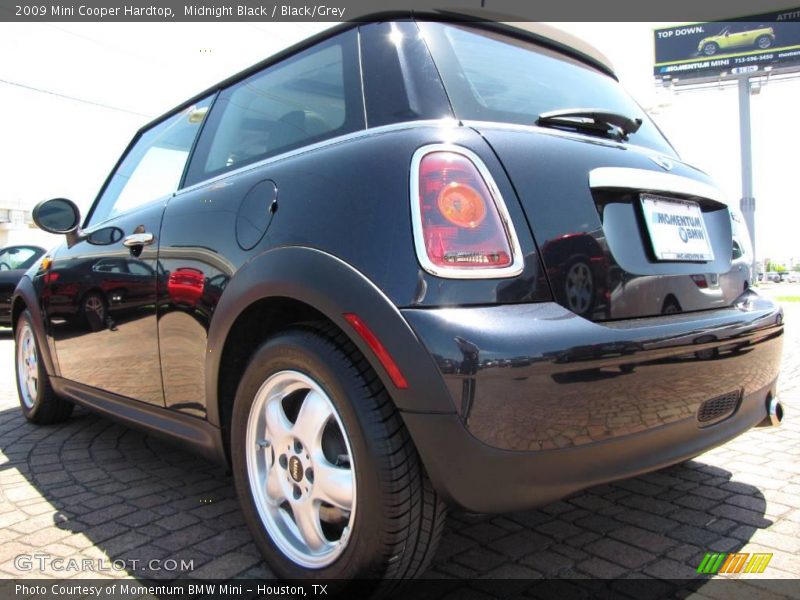 Midnight Black / Black/Grey 2009 Mini Cooper Hardtop