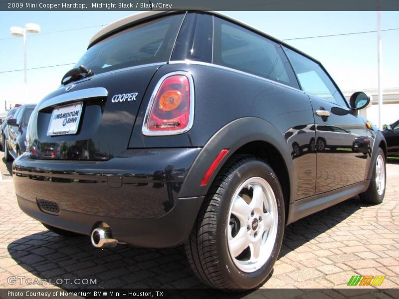 Midnight Black / Black/Grey 2009 Mini Cooper Hardtop