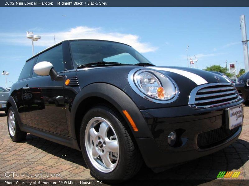 Midnight Black / Black/Grey 2009 Mini Cooper Hardtop