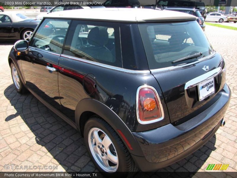 Midnight Black / Black/Grey 2009 Mini Cooper Hardtop