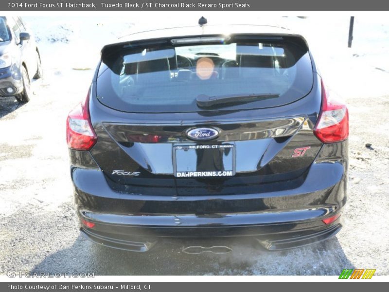 Tuxedo Black / ST Charcoal Black Recaro Sport Seats 2014 Ford Focus ST Hatchback