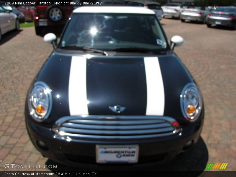 Midnight Black / Black/Grey 2009 Mini Cooper Hardtop