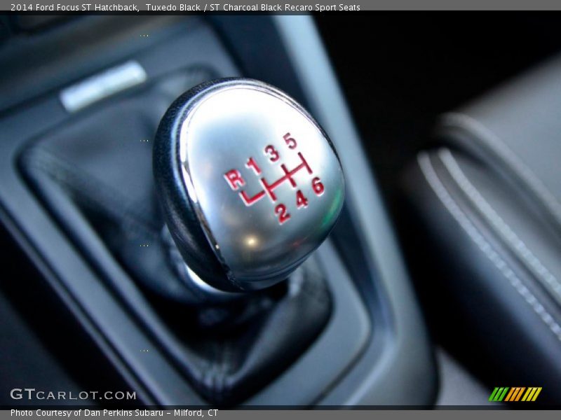 Tuxedo Black / ST Charcoal Black Recaro Sport Seats 2014 Ford Focus ST Hatchback