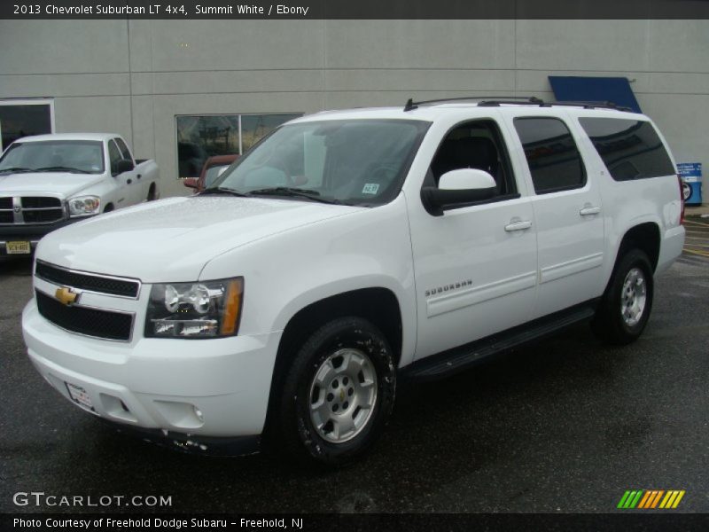 Summit White / Ebony 2013 Chevrolet Suburban LT 4x4