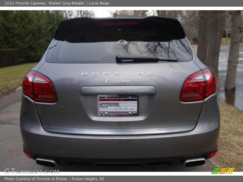Meteor Grey Metallic / Luxor Beige 2012 Porsche Cayenne