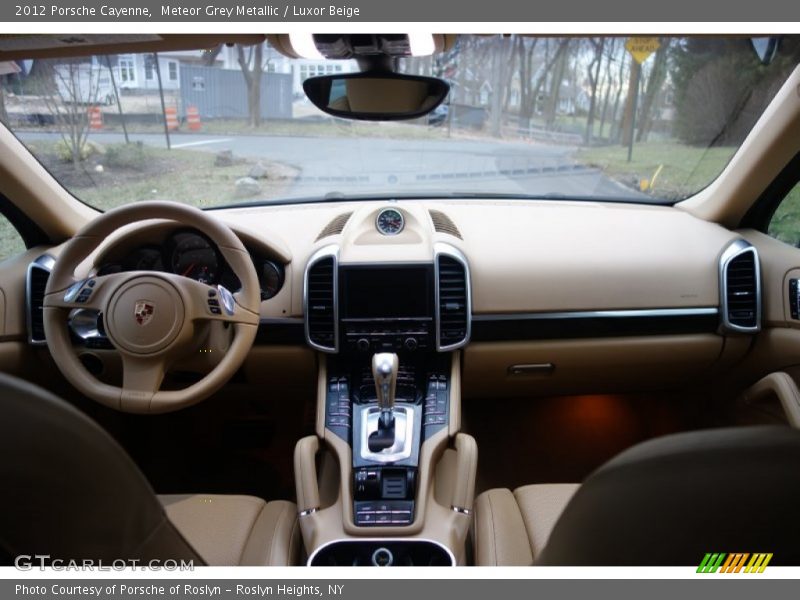 Meteor Grey Metallic / Luxor Beige 2012 Porsche Cayenne